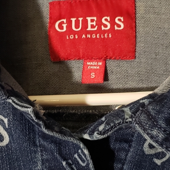 Small Blue Guess Jean Jacket - Picture 3 of 4